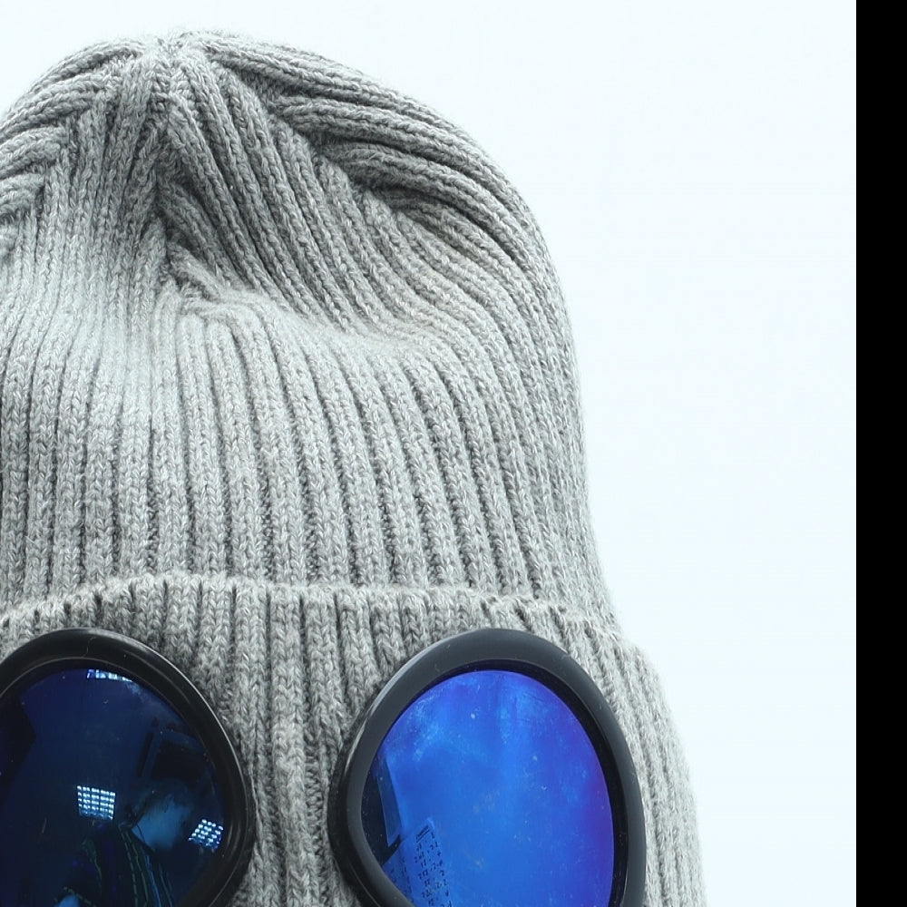 No Fear Mens Grey Cotton Beanie One Size
