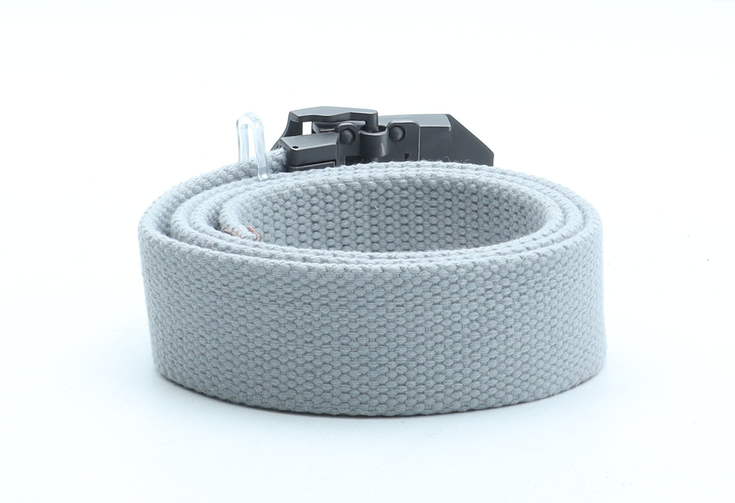Transformers Mens Grey Solid Polyester Braided/Woven Belt Belt One Size
