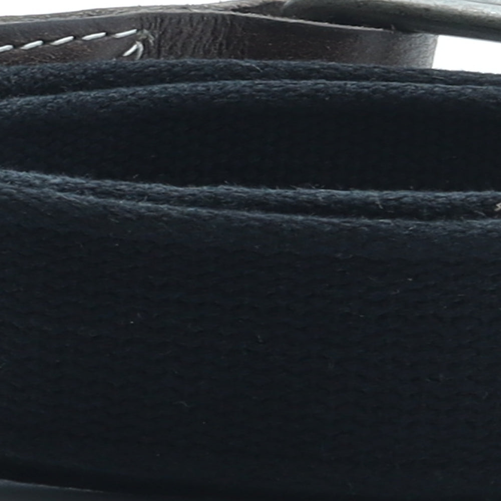 DKNY Mens Black Solid Leather Dress Belt Belt Size M