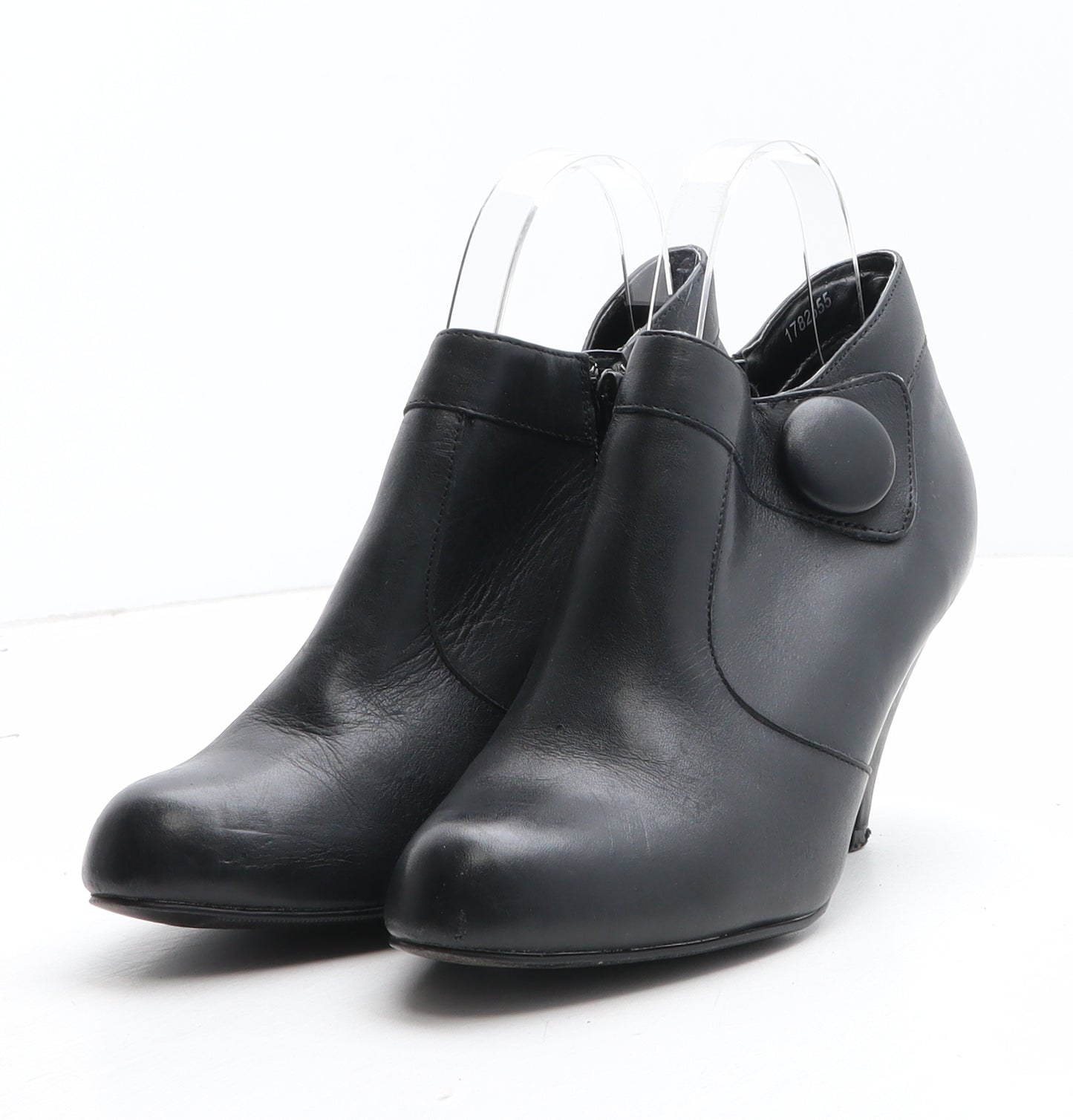 New Look Womens Black Synthetic Bootie Boot UK