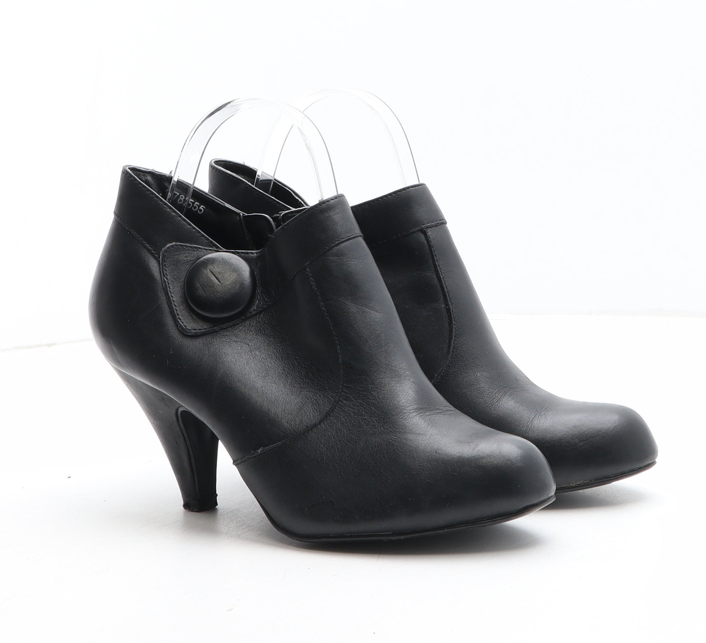 New Look Womens Black Synthetic Bootie Boot UK
