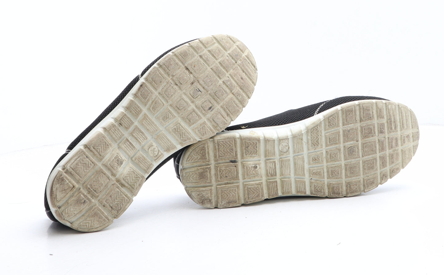 Active Walkers Womens Black Synthetic Slip On Casual UK