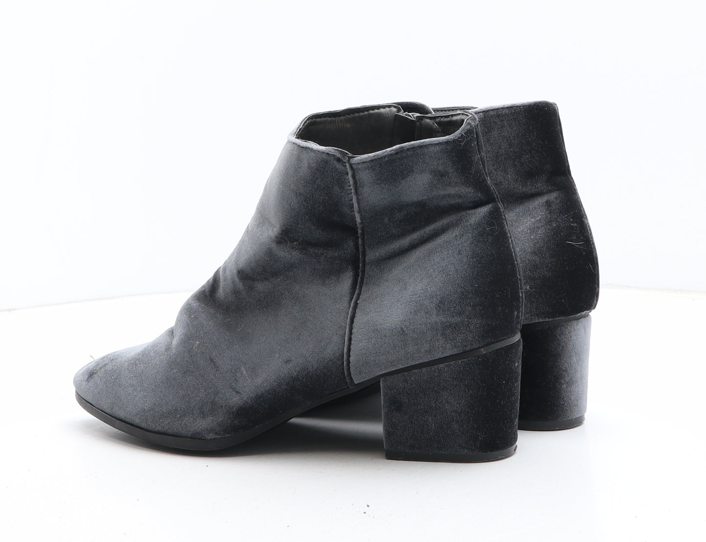 Primark Womens Grey Synthetic Bootie Boot UK