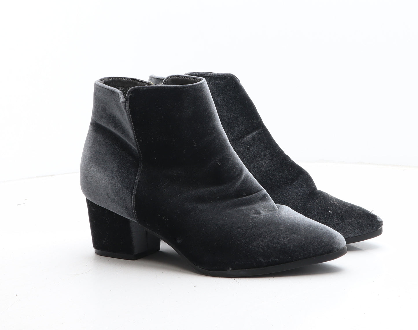 Primark Womens Grey Synthetic Bootie Boot UK