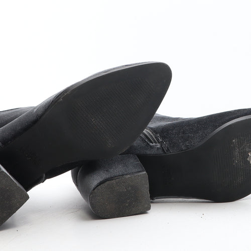 Primark Womens Grey Synthetic Bootie Boot UK