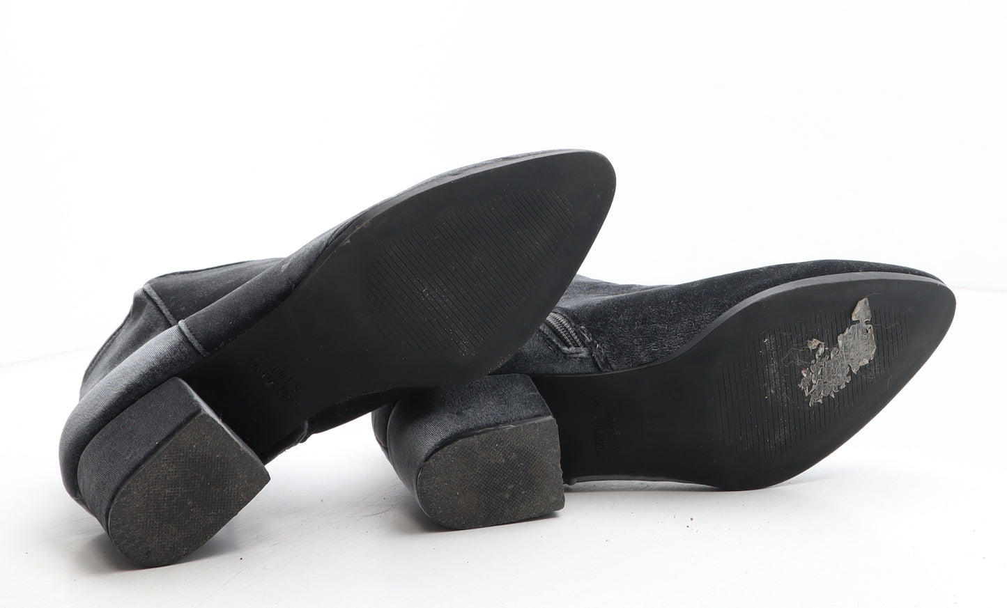 Primark Womens Grey Synthetic Bootie Boot UK