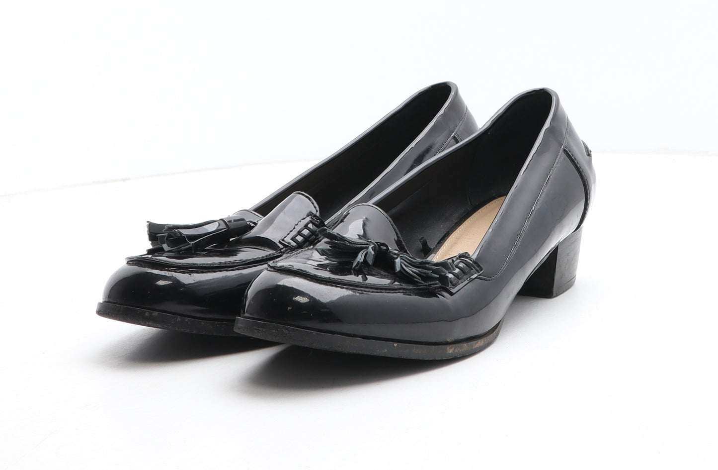 Primark Womens Black Synthetic Slip On Casual UK