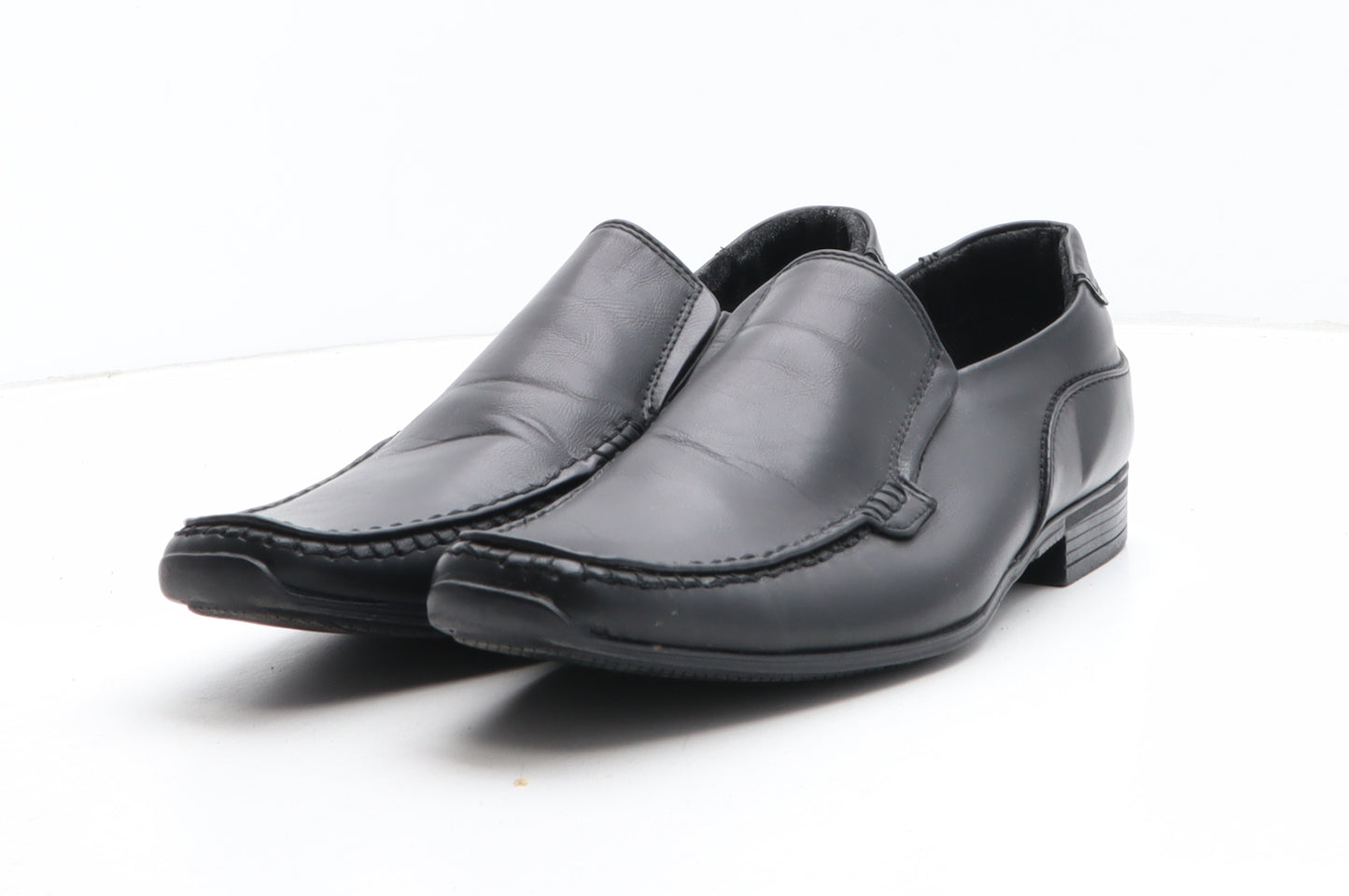Primark Mens Black Synthetic Slip On Casual UK 7