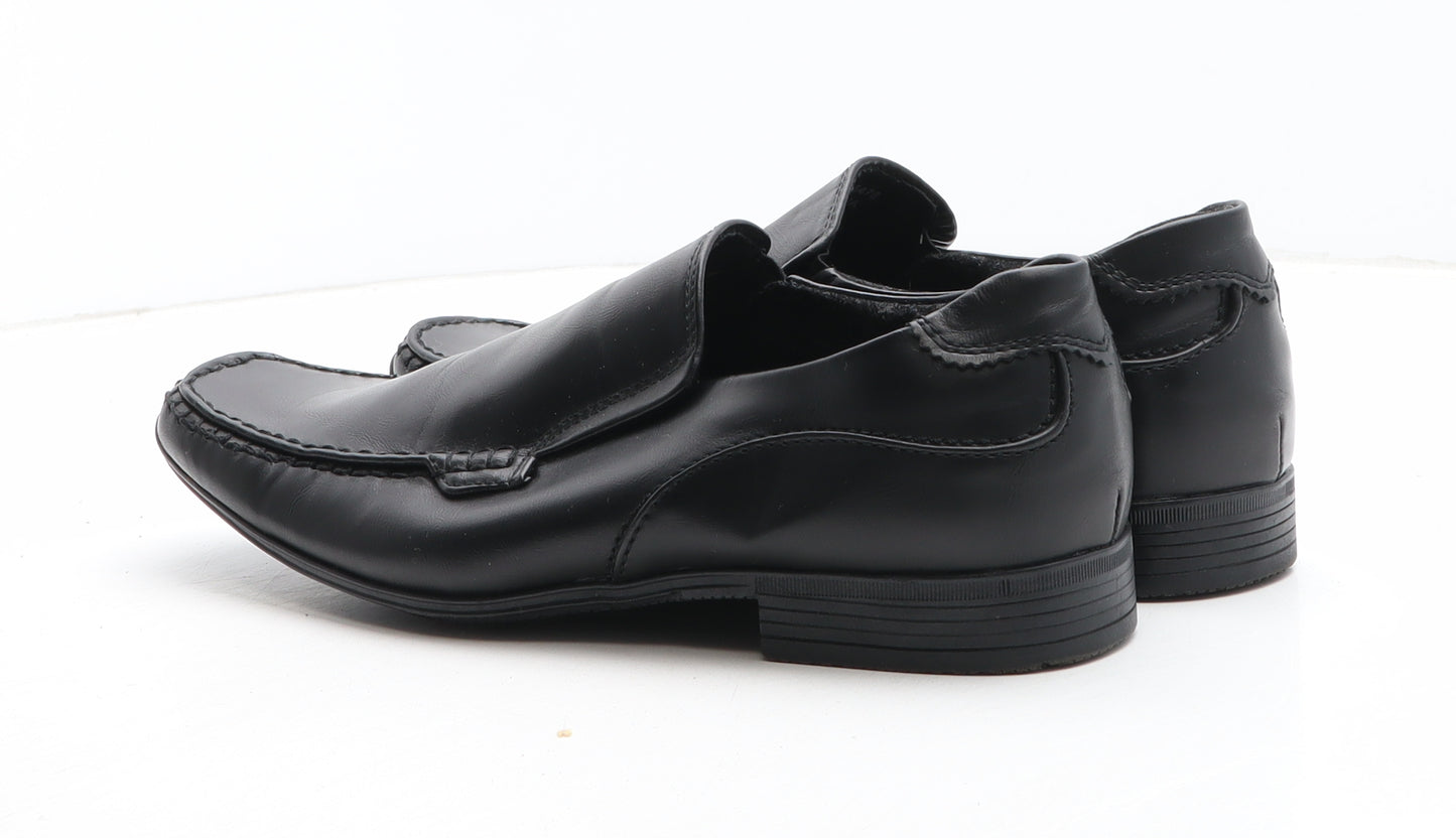 Primark Mens Black Synthetic Slip On Casual UK 7