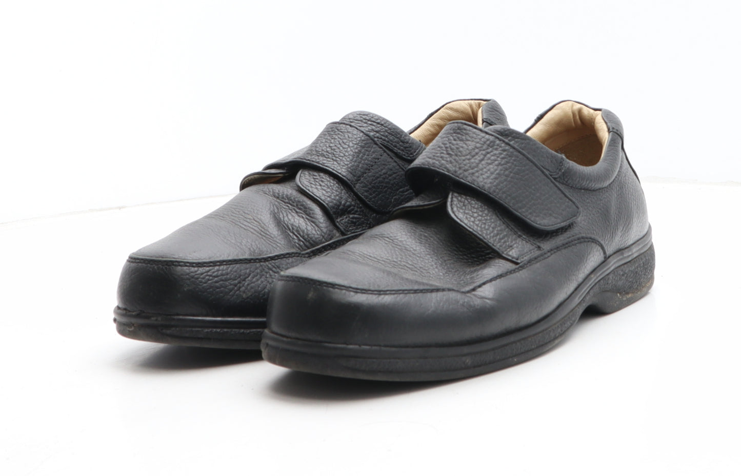Pavers Mens Black Synthetic Slip On Casual UK 9