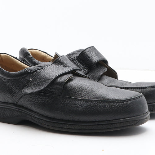 Pavers Mens Black Synthetic Slip On Casual UK 9