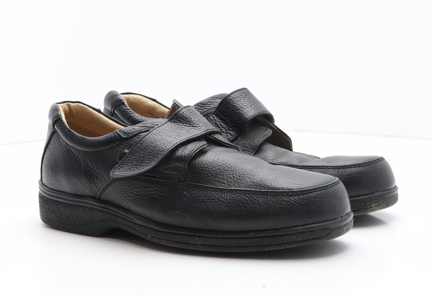 Pavers Mens Black Synthetic Slip On Casual UK 9