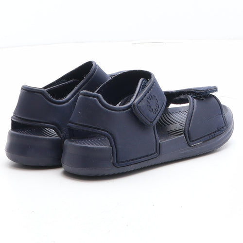 Preworn Boys Blue Synthetic Fisherman Sandal UK 7
