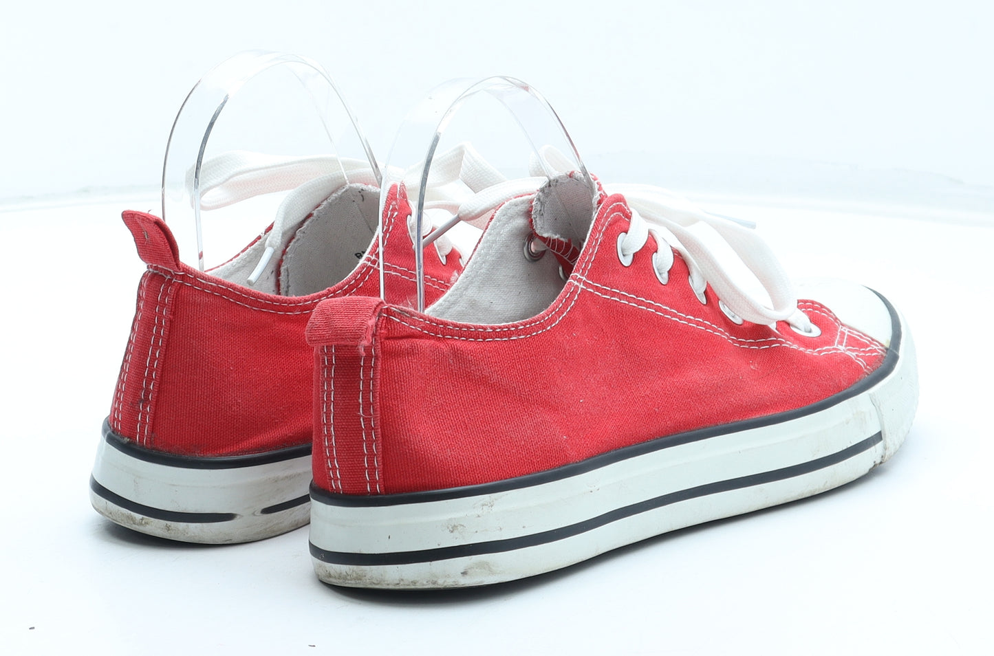 Primark Womens Red Polyester Trainer UK