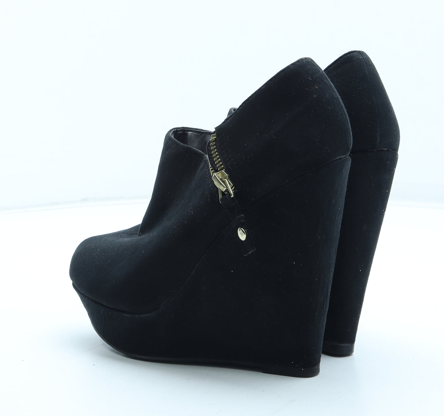 New Look Womens Black Synthetic Platform Heel UK