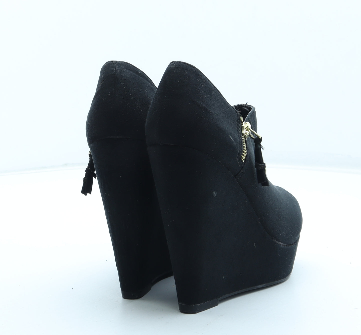 New Look Womens Black Synthetic Platform Heel UK
