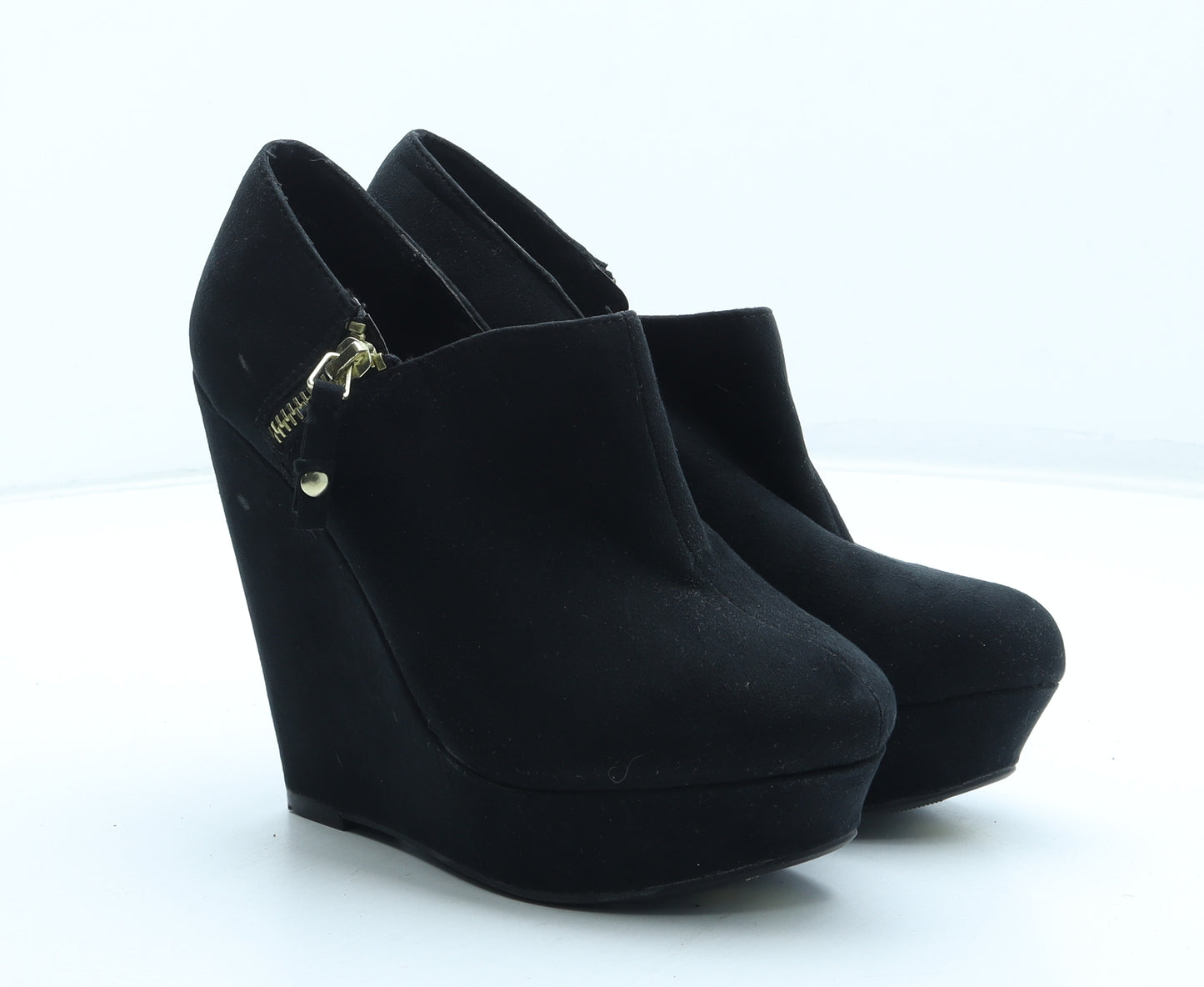 New Look Womens Black Synthetic Platform Heel UK