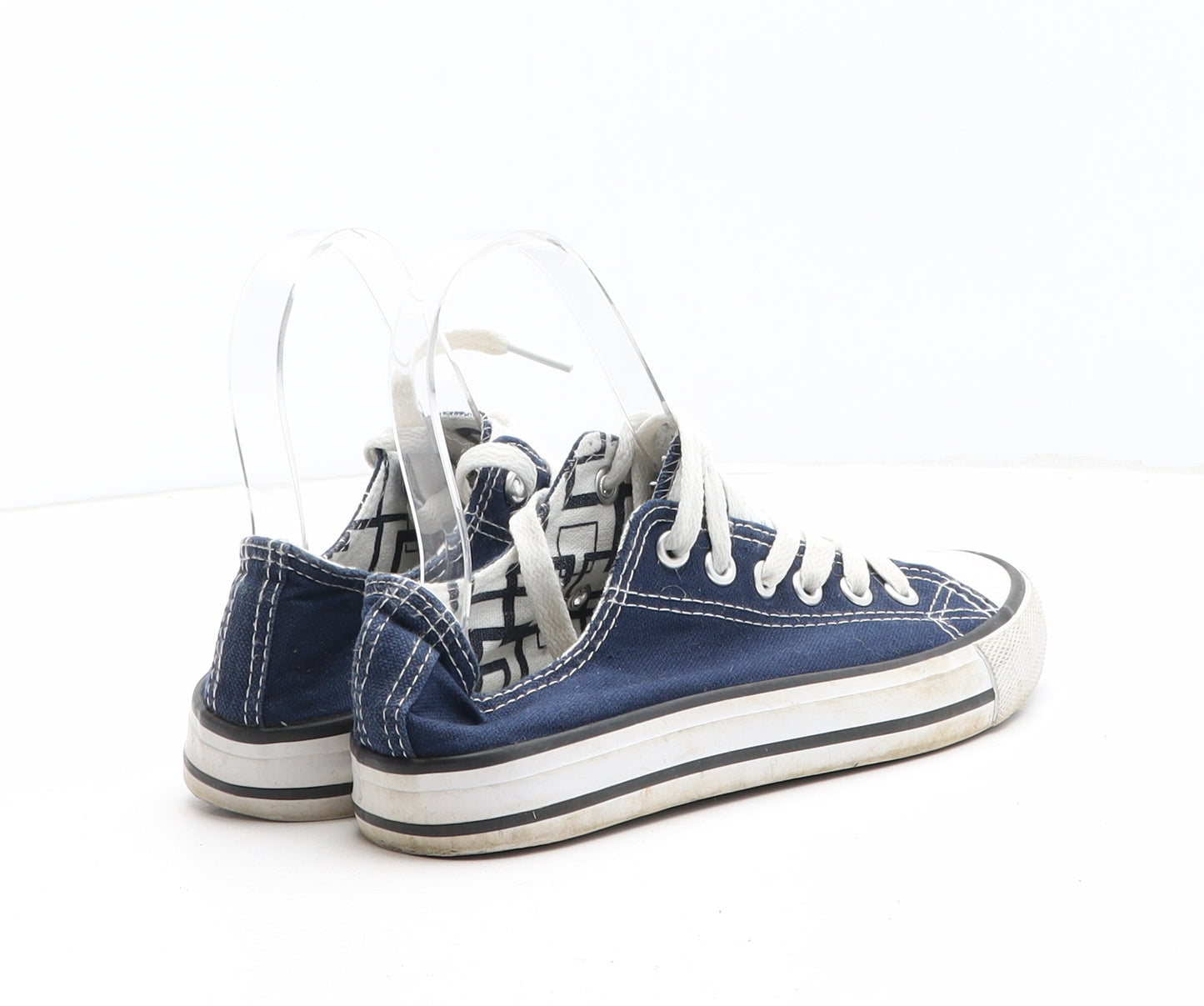 Lee Cooper Womens Blue Synthetic Trainer UK