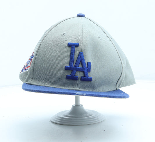 Forty Seven Mens Grey Polyester Snapback Size Adjustable