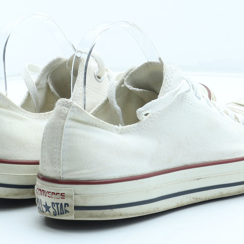 Converse Mens White Polyester Trainer UK 10