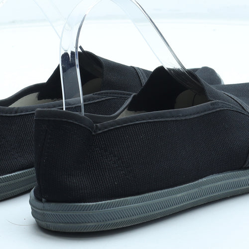 Preworn Mens Black Polyester Trainer UK 11
