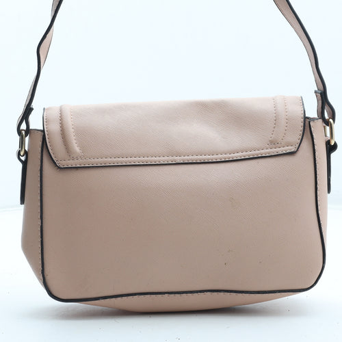 New Look Womens Pine Green Polyurethane Shoulder Bag Size Small