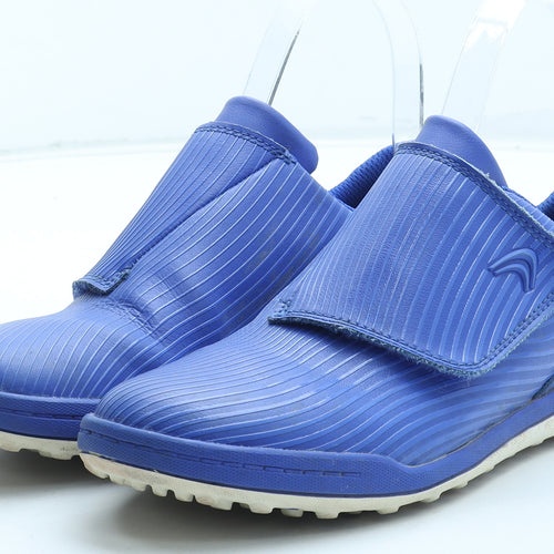 Clarks Boys Blue Plastic Trainer UK 3.5
