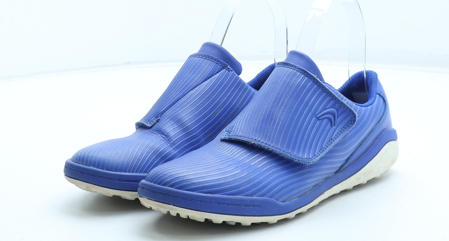 Clarks Boys Blue Plastic Trainer UK 3.5