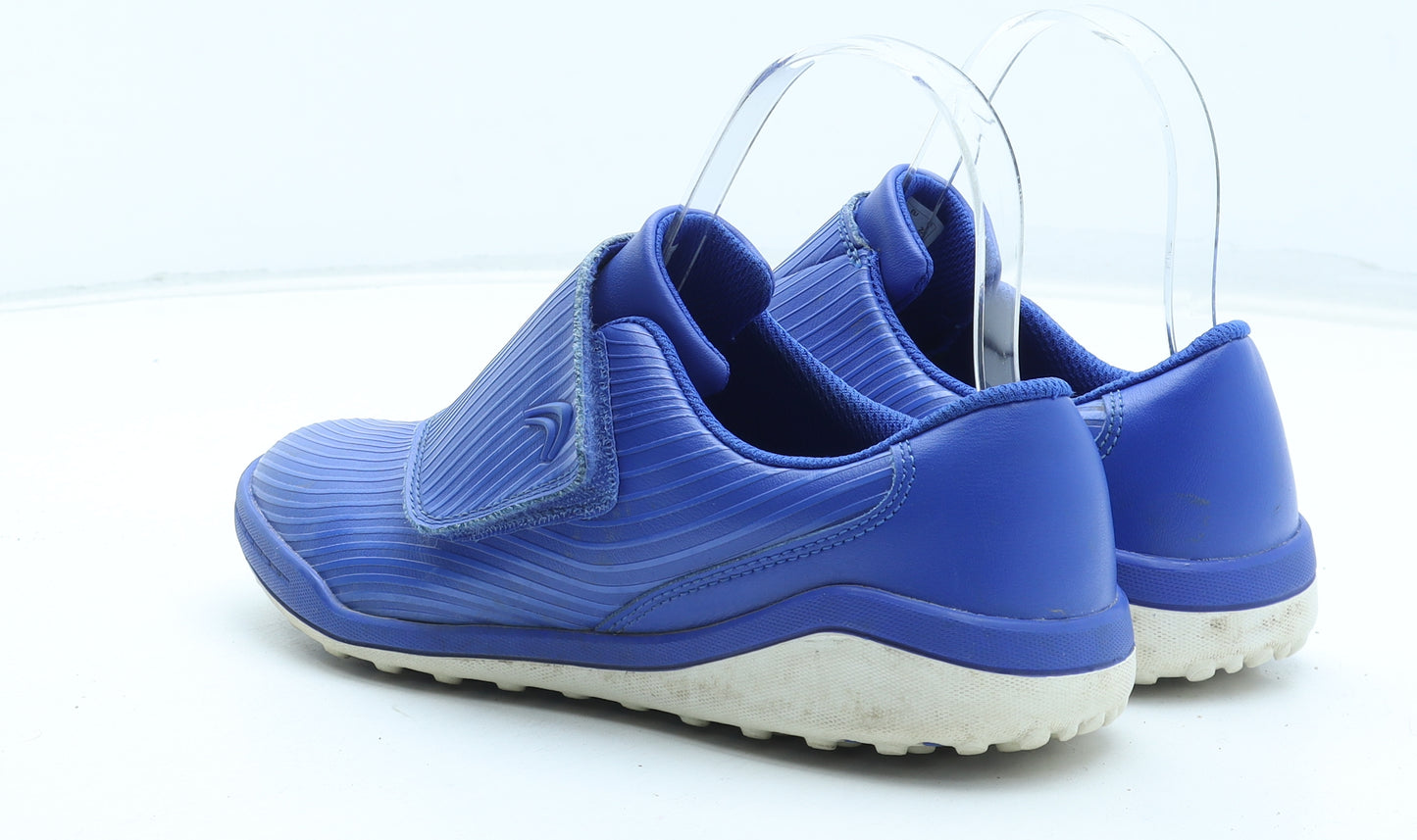 Clarks Boys Blue Plastic Trainer UK 3.5