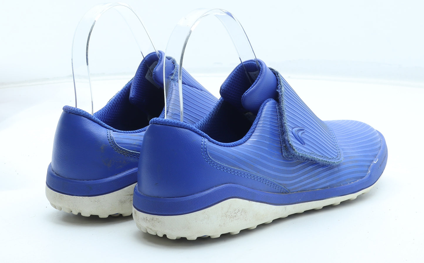 Clarks Boys Blue Plastic Trainer UK 3.5