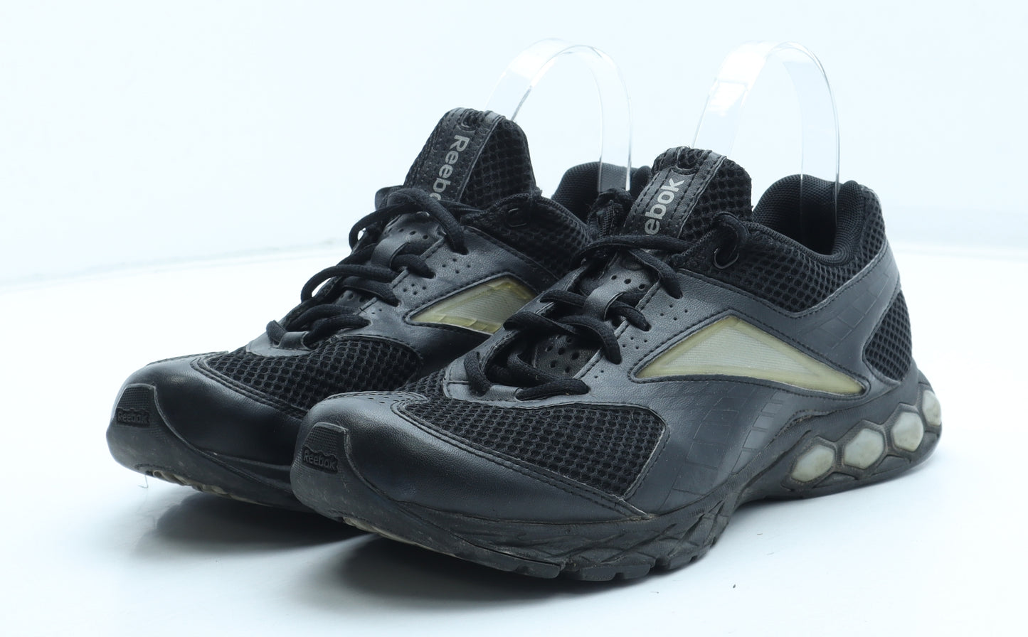 Reebok Mens Black Polyester Trainer UK 6.5