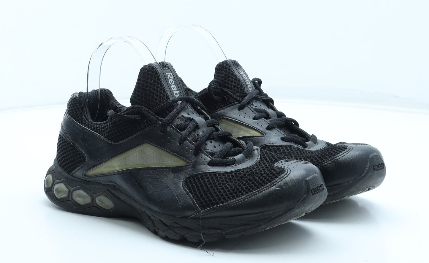 Reebok Mens Black Polyester Trainer UK 6.5