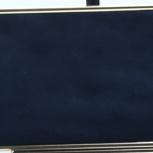 New Look Womens Blue Polyurethane Clutch Size Small
