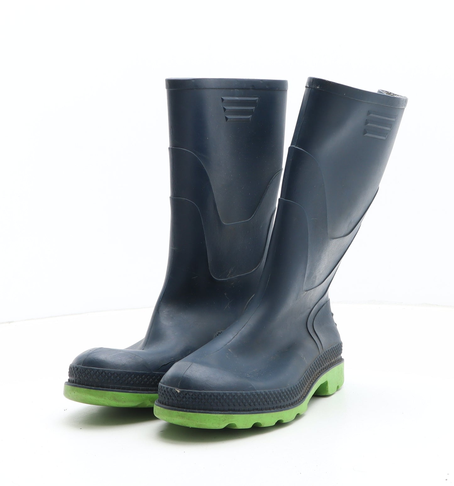 Preworn Boys Blue Synthetic Wellies Boot UK 1