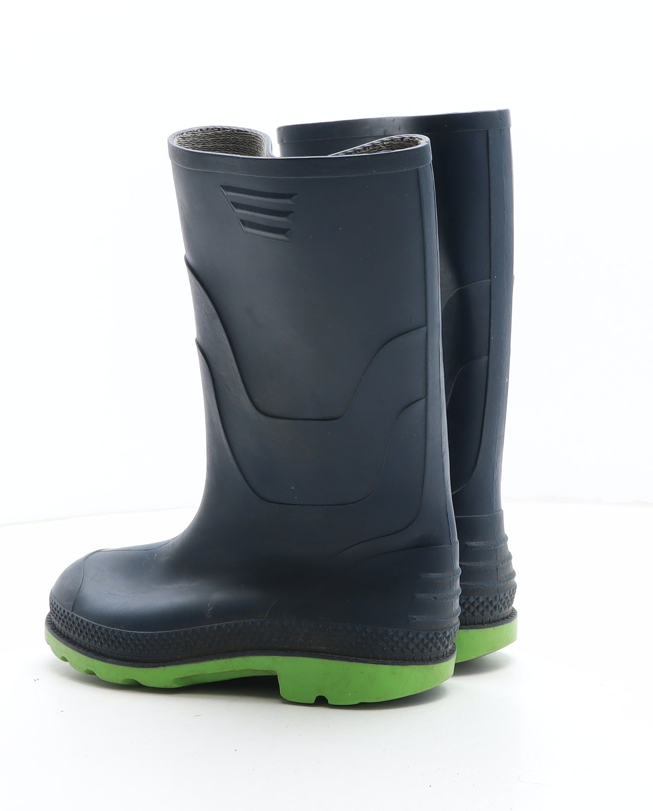 Preworn Boys Blue Synthetic Wellies Boot UK 1