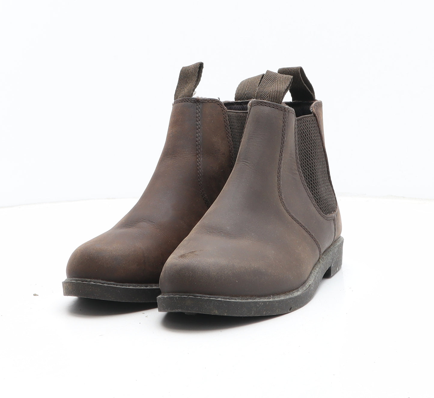 Frank James Womens Brown Synthetic Chelsea Boot UK