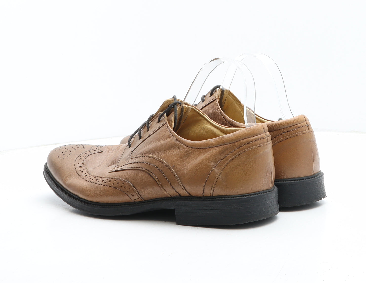 Cotswold Mens Brown Synthetic Brogue Dress UK 9