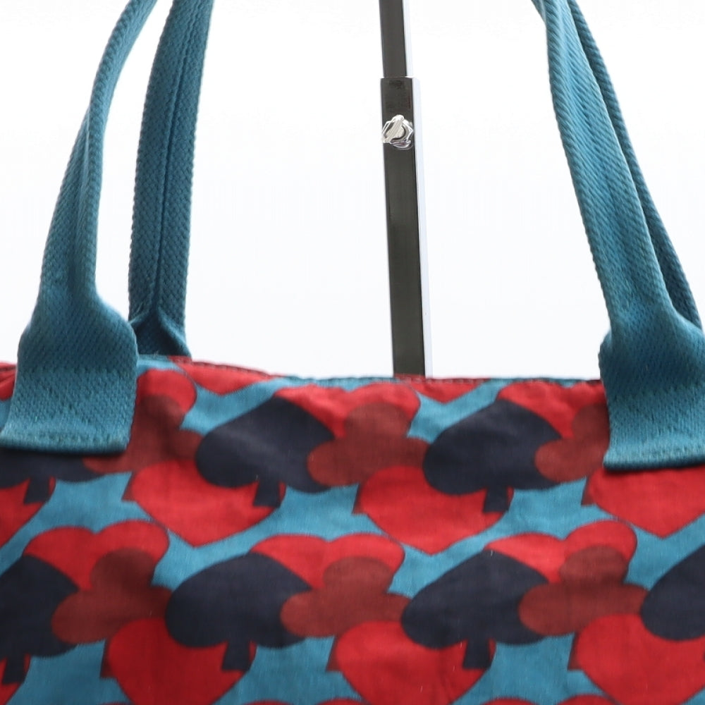 Kipling Womens Multicoloured Geometric Polyester Top Handle Bag Size Medium