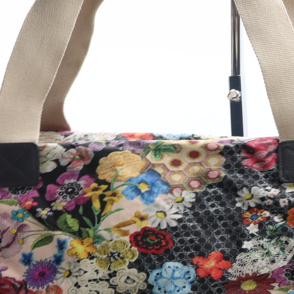 Paperchase Womens Multicoloured Floral Polyurethane Duffle Size Large