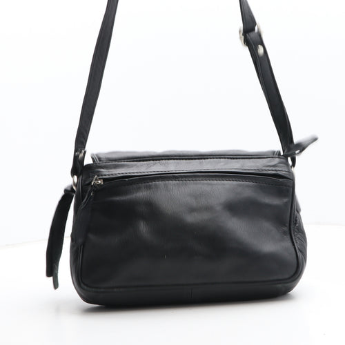 Clarks Womens Black Polyurethane Crossbody Size Small