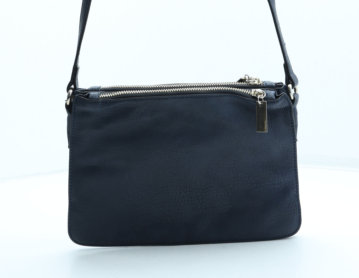 Preworn Womens Blue Polyester Crossbody Size Small