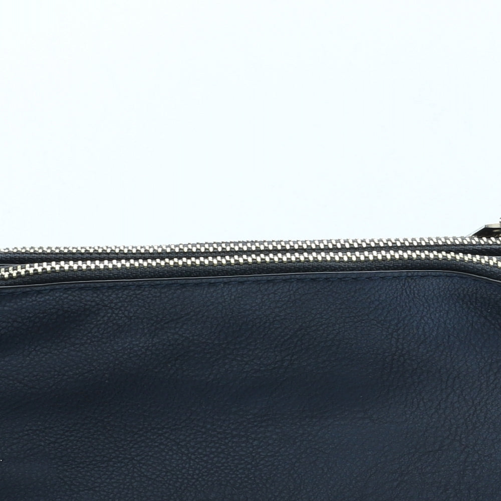 Preworn Womens Blue Polyester Crossbody Size Small