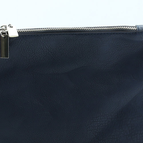 Preworn Womens Blue Polyester Crossbody Size Small