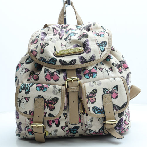 Anna Smith Womens Multicoloured Geometric Polyester Belt Bag & Waist Pack Size Large - Butterfly Pattern