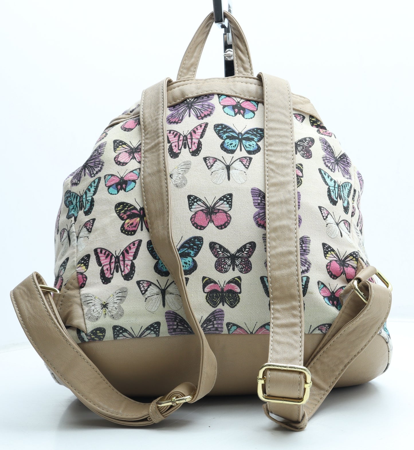 Anna Smith Womens Multicoloured Geometric Polyester Belt Bag & Waist Pack Size Large - Butterfly Pattern