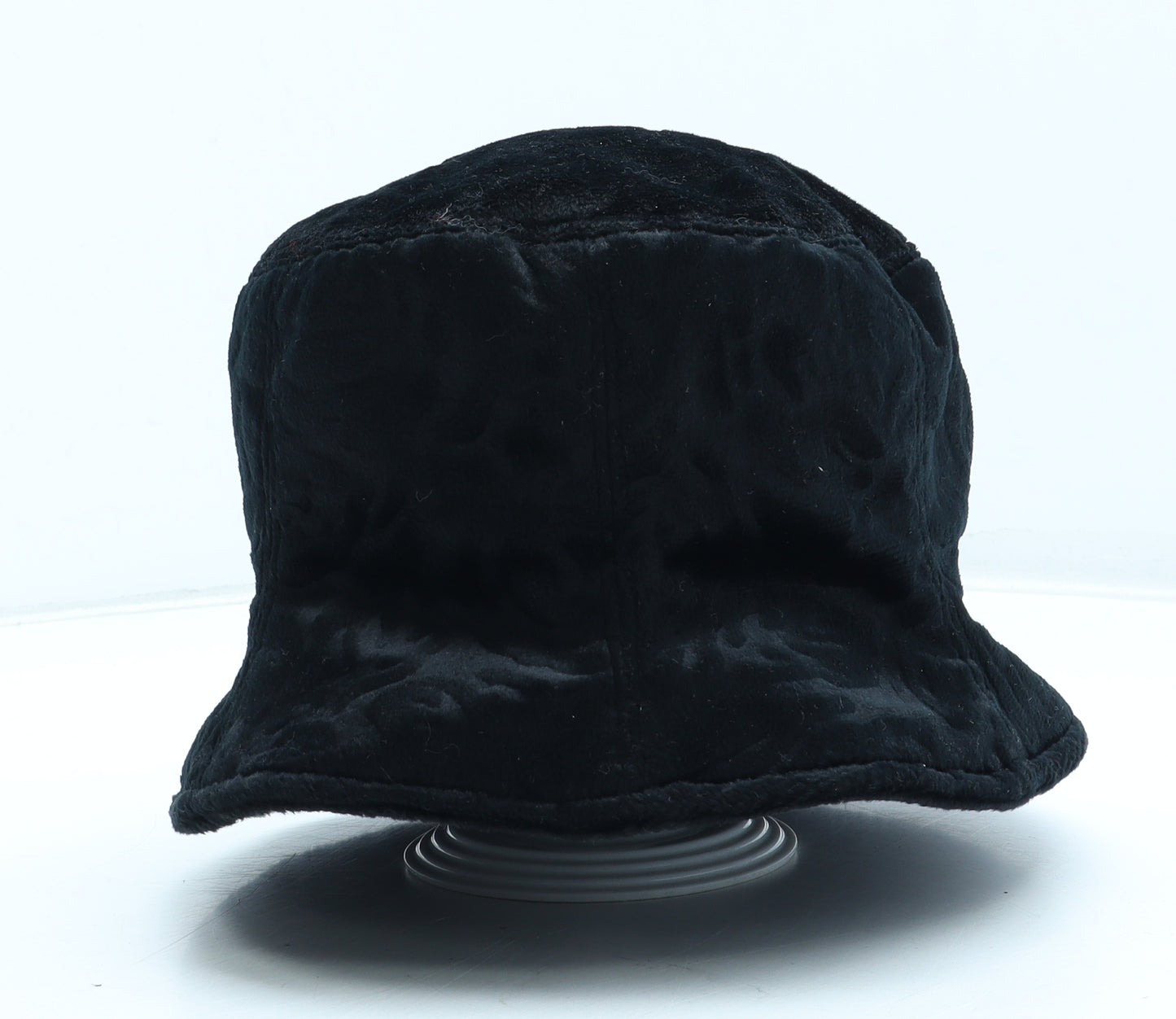 Preworn Womens Black Polyester Cloche One Size