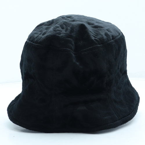 Preworn Womens Black Polyester Cloche One Size