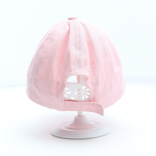NEXT Girls Pink Polyester Snapback Size S - Size 5-6 Years Unicorn Detail
