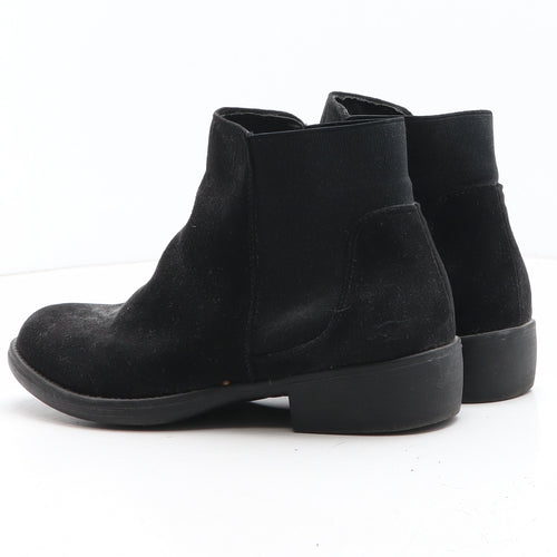 Rocket Dog Womens Black Synthetic Chelsea Boot UK