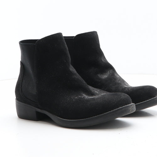 Rocket Dog Womens Black Synthetic Chelsea Boot UK